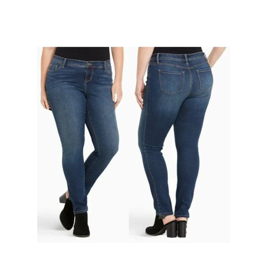 Torrid Premium Stretch Denim Skinny Ankle Jeans Size 22 22R